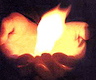 fire in hands